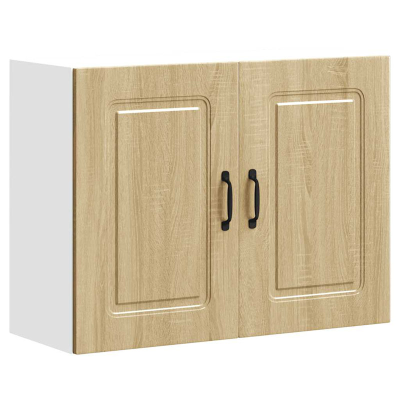Kitchen Wall Cabinet Kalmar Engineered Wood, Sonoma Oak, 60cm H x 80cm W x 31cm D
