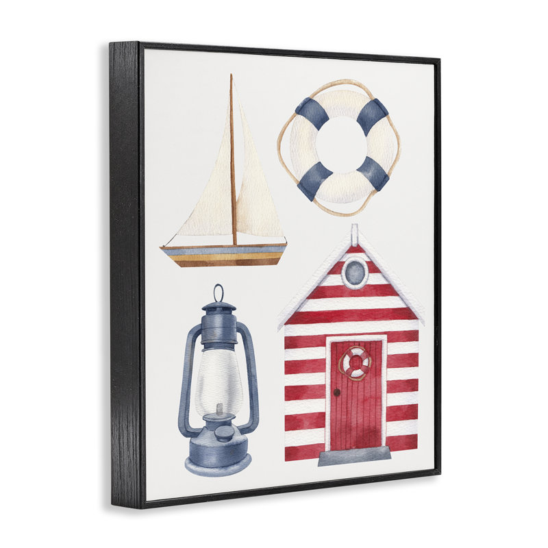 Art maritime, estampe numérique par Brooke Pajkurich, Giclée encadrée noir minuit, H 14 po x l 11 po