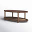 Avalon Walnut And Cane Coffee Table