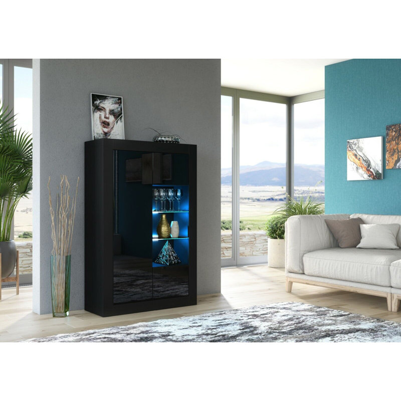 Arnella 90.2cm Sideboard, Black