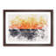 An Orange Sunset Watercolour - Framed Print-56875026-56875027