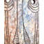 Ceramic 3 Piece Glazed Masks Bust Set