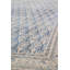 Tapis unique bleu / brun 14 pi 1 po x 22 pi 2 po Agra