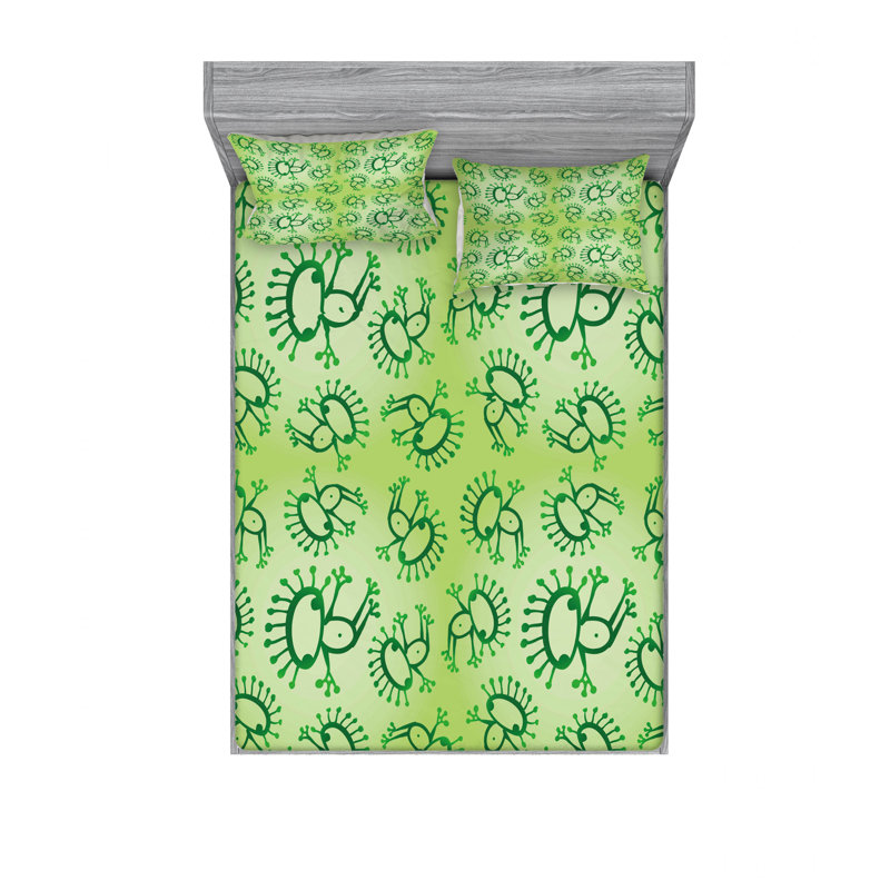 Microfiber Sheet Set, Full/Double Sheet Set with Fitted Sheet