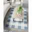 Tapis intérieur / extérieur bleu Borland-33206204