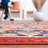 Manado Oriental Black/Red Area Rug-1711170650