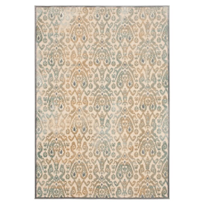 Teppich Lymansville in Grau/Beige