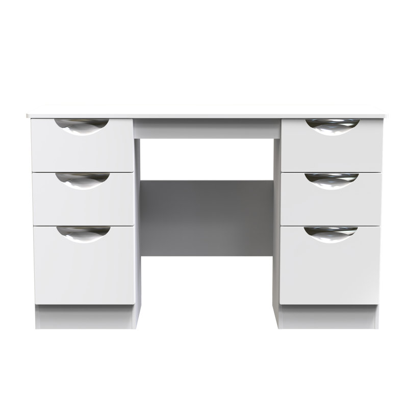 Fully Assembled Ratley Dressing Table, White