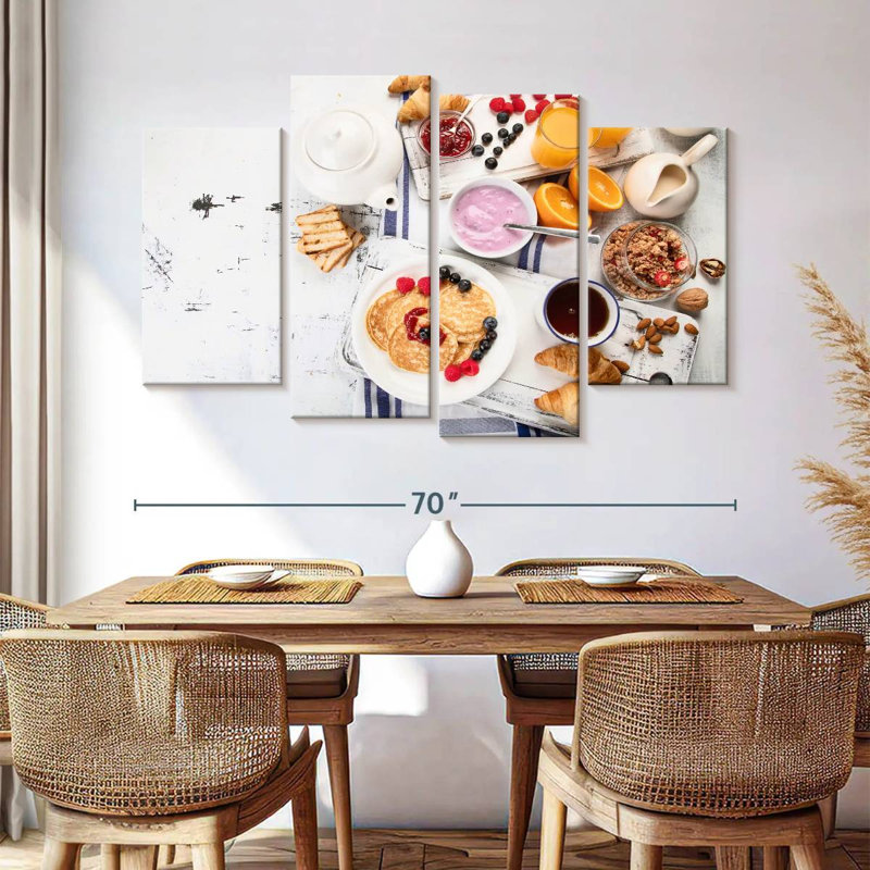 Yarlin Breakfast Selection, 42" H x 68" W