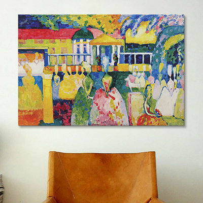 " Crinolines " by Wassily Kandinsky