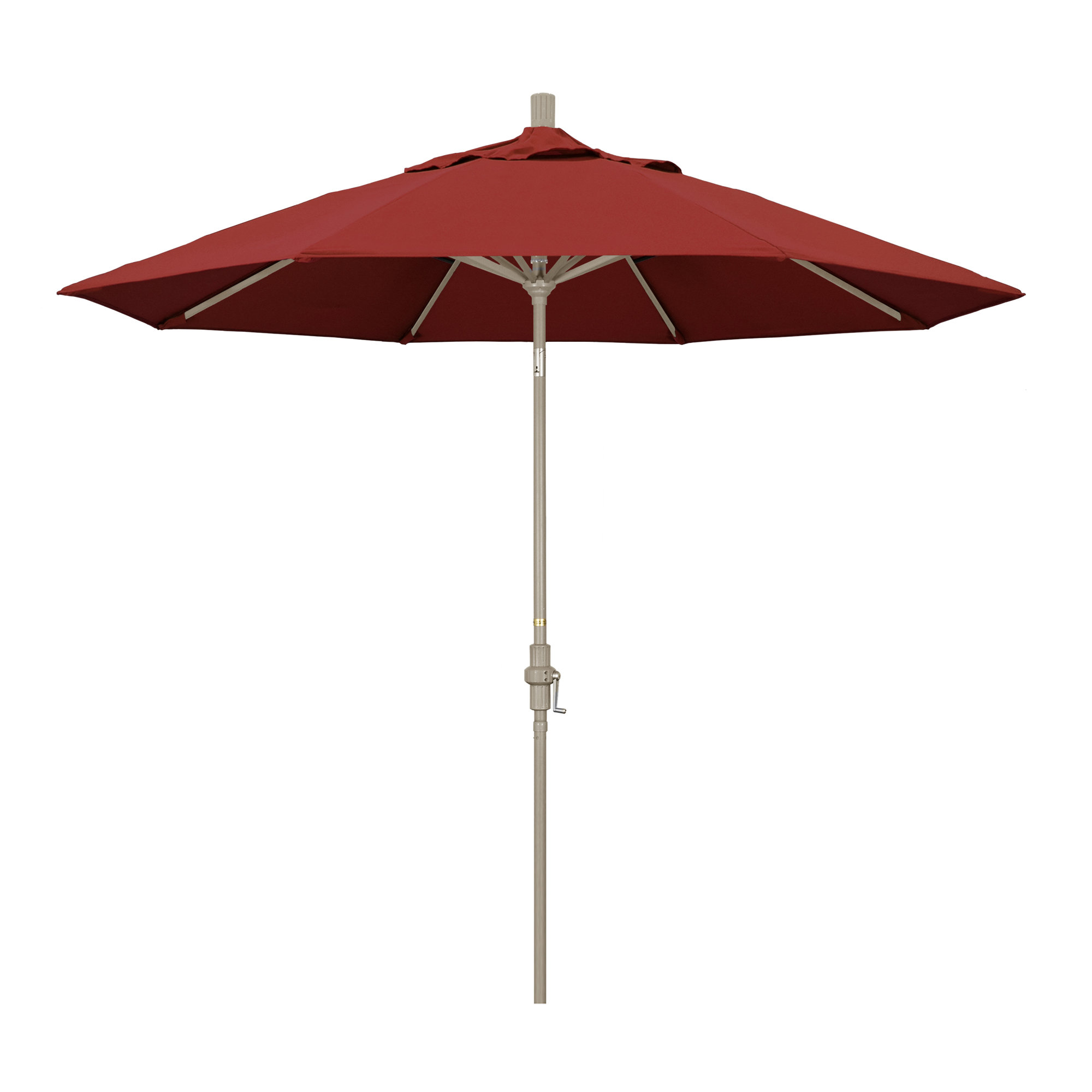 Broadmeade 132'' Sunbrella® Outdoor Umbrella, Canvas Terracotta Sunbrella® Canvas