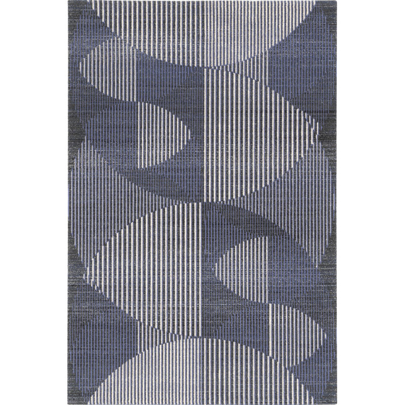 Shades Geometric Area Rug, Rectangle 100 x 180cm