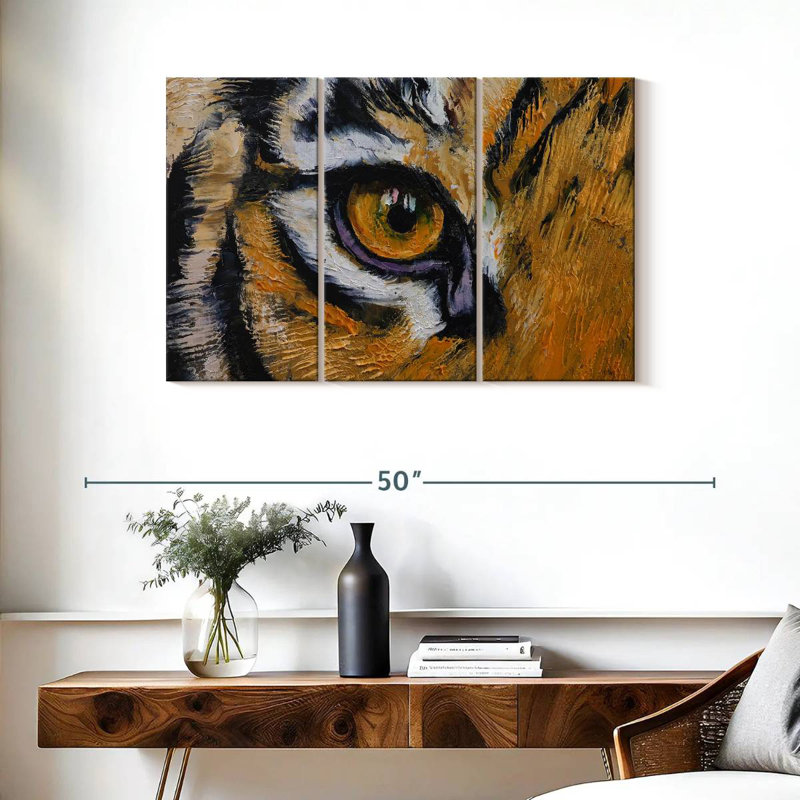 Tiger Eye, 24" H x 38" W