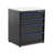 4 Piece Steel Garage Organization