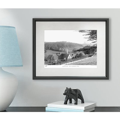 Cheriton, The Schools 1902 - Single Picture Frame Print