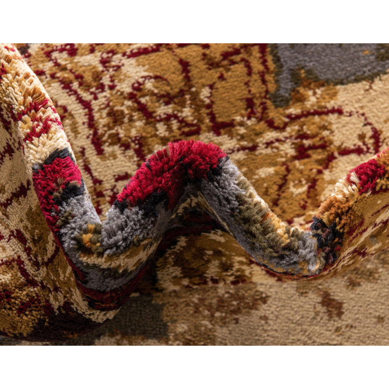 Eelijah Abstract Indoor Rug, Square 7'10"