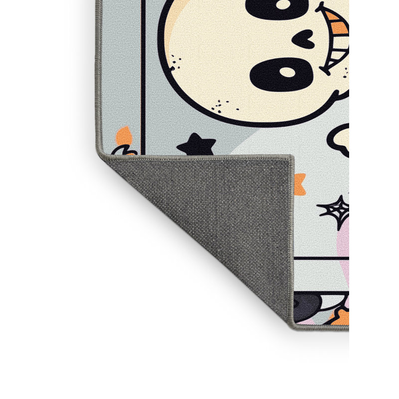Tapis de vacances d'Halloween The Holiday Aisle®, Rectangulaire 2 pi x 3 pi