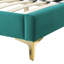 Lit plateforme en velours actuel Performance par Modway-170633752-170633751