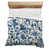 Motif floral bleu / blanc