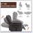 Power Lift Recliner Chair Heat Massage Dual Motor Infinite Position Up to 350 LBS, Genuine Leather-2031313335