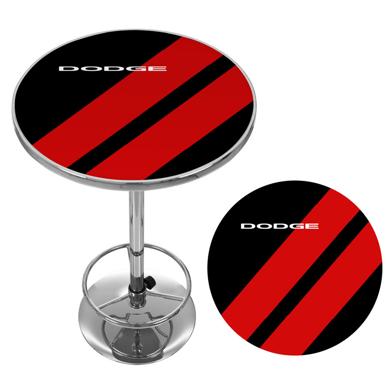 Round Metal Base Dining Table