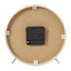 Metal Mechanical Tabletop Clock in Black