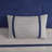7 PC Pieced Comforter Set Blue