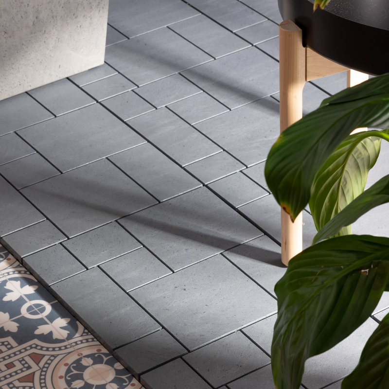 Bhateri 30cm L x 30cm W Composite Interlocking Deck Tile