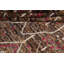 Tapis brun en laine noué à la main de conception unique 6 pi 1 po x 10 pi 1 po marocain
