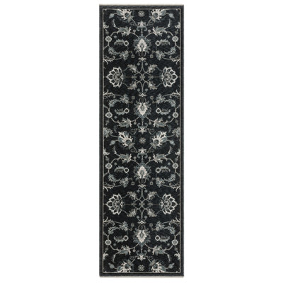 Eidan Oriental Blue/ Ivory Area Rug