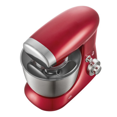 4.2 Qt Tilt-Head Stand Mixer, 400W Electric Kitchen Mixer with 6 Adjustable Speeds, Stainless Steel Bowl, Splash Guard, Dough Hook, Whisk, and Beater for Baking and Mixing Tasks