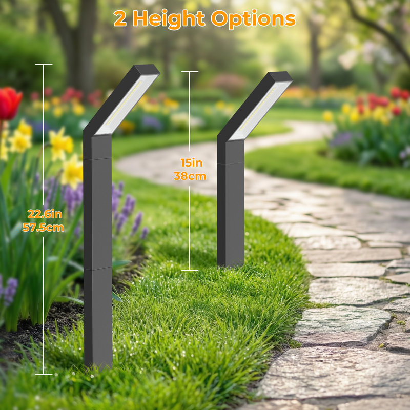 Low Voltage Solar Powered Integrated Led Pathway Light Pack