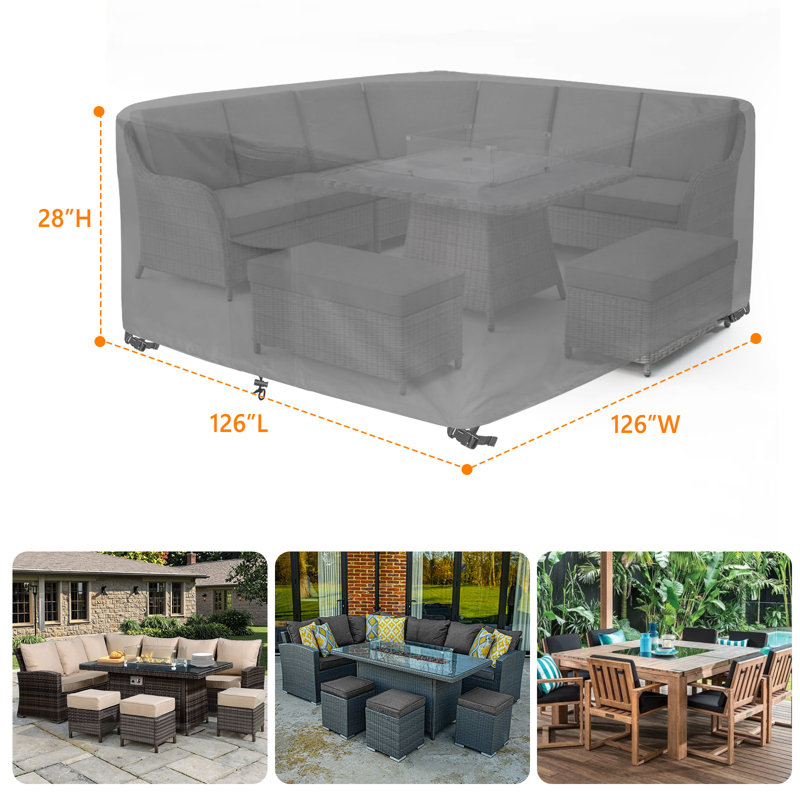 Housse imperméable pour canapé modulaire