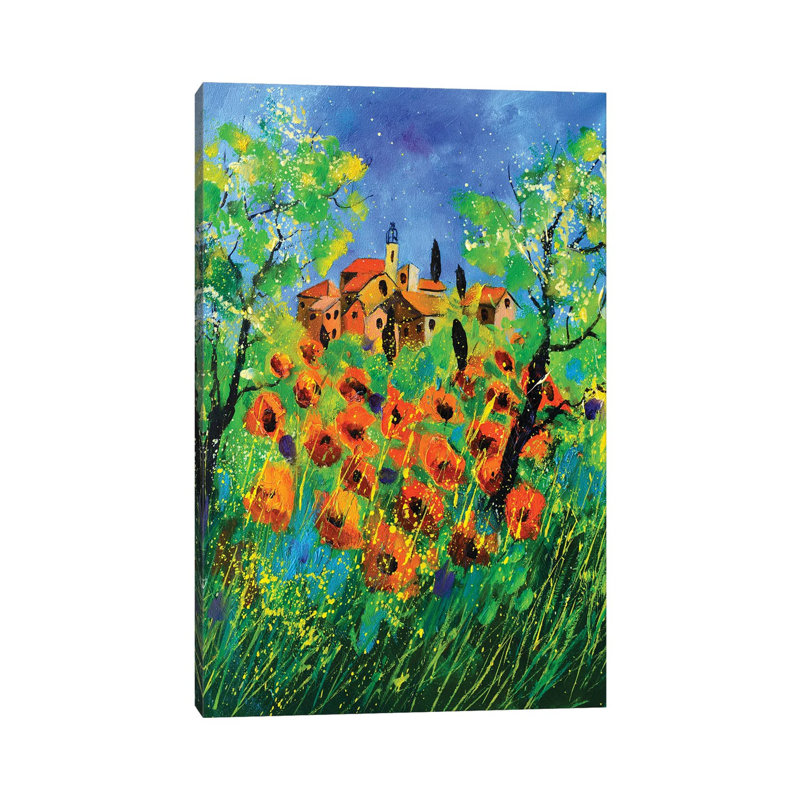 Provence - Rasteau by Pol Ledent - Wrapped Canvas Gallery-Wrapped Canvas Giclée, 20.32 cm H x 30.48 cm W