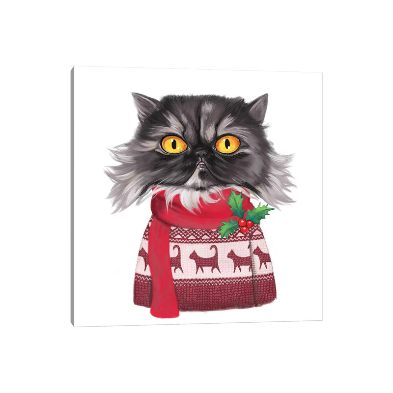 Gimli Christmas by Melanie Schultz - Wrapped Canvas Gallery-Wrapped Canvas Giclée, 66.04 cm H x 66.04 cm W x 1.91 cm D