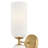 Refined Two-Light Ribbed Glass Bath Vanity Sconce-122467652