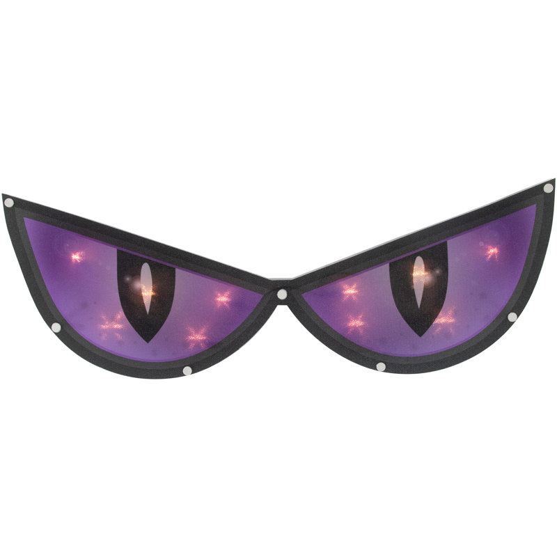 Décoration illuminée pour fenêtre, Mauve