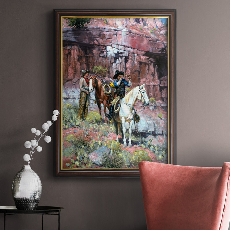 A Long Ways off - Peinture sur toile encadrée, H 36 po x l 24 po x P 2,5 po