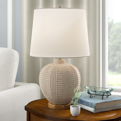 Crowl Resin USB Table Lamp