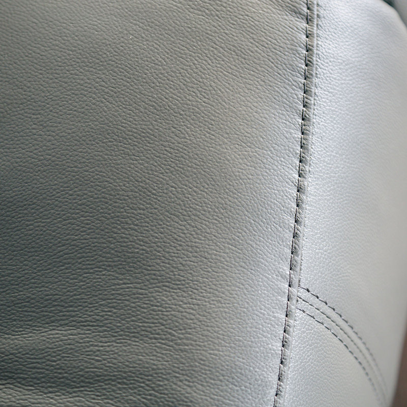 Allendale Sofa, Kaia Gray Leather Match