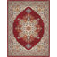 Tapis rouge / ivoire en laine Goncalo-1533186959