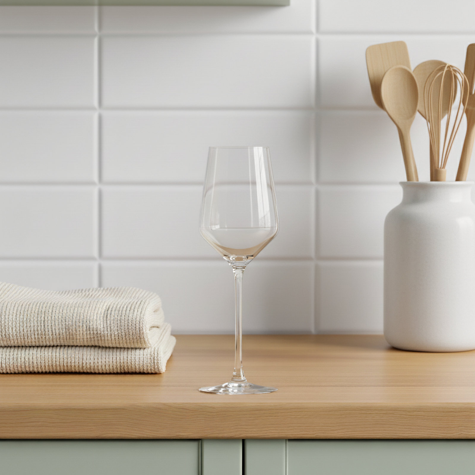 Pure White Wine Glass
