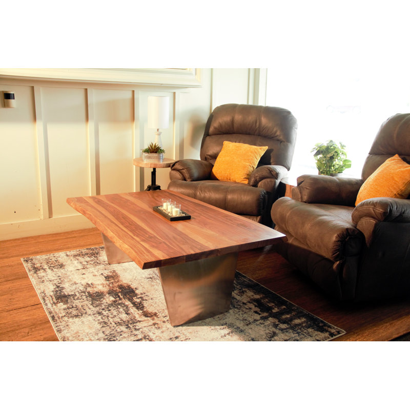 Alaiza Solid Wood Top Coffee Table