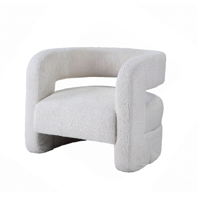 Fauteuil d'appoint en sherpa Teddy