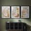 ABSTRACT Series CLxxxi - Impression encadrée sur mesure de qualité supérieure - 3 pièces-75445264-75445266