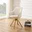 Velvet Swivel Accent Chair-1825405948