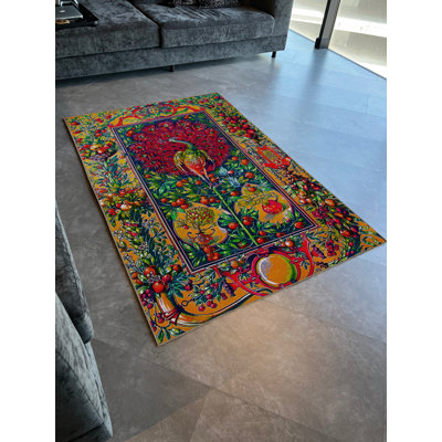 Cotton Oriental Indoor Rug