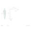 Lampe sur pied Stretch Chairside-183646336