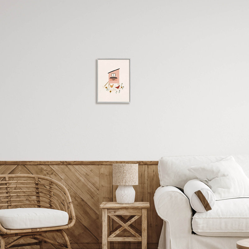 Œufs de poule pastel, estampe numérique par Loni Harris, H 14 po x l 11 po x P 1,5 po, Estampe numérique Farmhouse