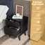 Woodacre 45cm W Bedside Table-1154536992